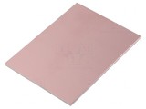Placă laminată aluminiu cupru 1.5mm 100x75mm
