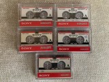 Lot 5 Casete Reportofon / Microcasete SONY - Inregistrate o singura data - 5