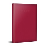 AGENDA DATATA RO A5, 352 PAGINI, COPERTA BURETATA, CULOARE ROSU 2025, Herlitz