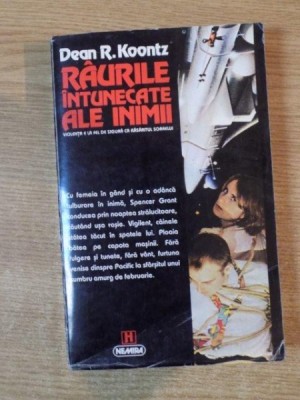 RAURILE INTUNECATE ALE INIMII de DEAN R. KOONTZ , 1996 foto