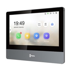 Monitor videointerfon TCP/IP Wireless, Touch Screen IPS-TFT LCD 7inch - HIKVISION DS-KH8350-WTE1 foto