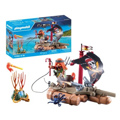 Playmobil - Pluta piratilor cu comoara Playmobil foto