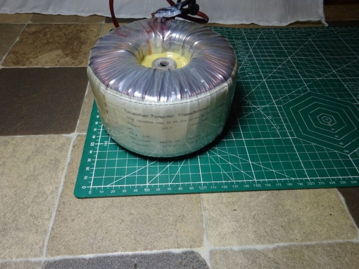 Transformator de retea toroidal de putere /1000VA /primar 160v-secundar 38v/20A