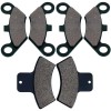 Set Placute Frana ATV Linhai 250 260 275 300 320 400, Fata+Spate, 3 Etriere, Cod OEM: 22245, 22111