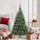 VidaXL Brad de Crăciun artificial cu ramuri articulare Verde 120 cm 3395470