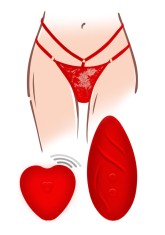 Stimulator cu Telecomanda Divine Panty Vibe Red