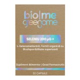 Seleniu (l-selenometionina) 200&mu;g+, 30 capsule, Biome