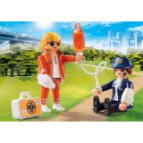 Cumpara ieftin Playmobil - Set 2 Figurine - Doctor Si Politist