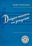 Despre muzica cu program - 1960 - Radu Negreanu (F441)