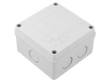 Carcasă SEZ DK 6457-19 pentru perete 89x52,5x89mm - cutie conexiuni compactă