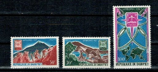 Benin (Dahomey) 1967 - Cercetasi, serie neuzata