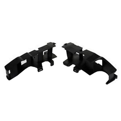 Armatura bara fata Peugeot 208, 04.2012-12.2019, parte montare absorber, set de 2 buc- stanga+dreapta, 1607398480, grunduit, 57B107-6, Aftermarket foto