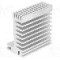 Radiator extrudat, aluminiu, 50mm x 55mm, naturala, FISCHER ELEKTRONIK - SK 610 50 AL