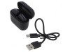 Căști fără fir negre USB C cu microfon 20Hz-20kHz