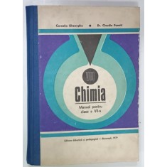 CHIMIA , MANUAL PENTRU CLASA A VII -A de CORNELIA GHEORGHIU si Dr. CLAUDIA PANAIT , 1979