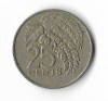 Moneda 25 cents 1981 - Trinidad Tobago, America Centrala si de Sud