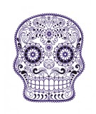 Sticker decorativ, Skull, 78 cm, 216STK-1