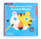 Kit decorativ - Make, Paint &amp; Play - Animal Mask | Kikkerland