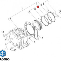 Segment compresie original Gilera Runner VXR - Nexus - Piaggio Beverly - MP3 - X7 - X8 - X9 - X Evo - Vespa GT - GTS - GTV 4T 200-250cc D72.00 mm