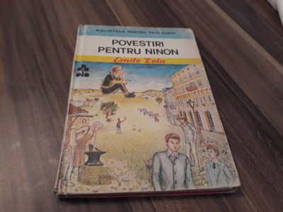 POVESTIRI PENTRU NINON BIBLIOTECA PENTRU TOTI COPII 1985 foto