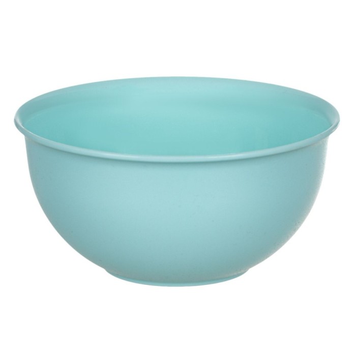 Bol Plastic, Rotund, Culoare Verde Menta, Diametru 12.8 cm, Capacitate 0.5 L