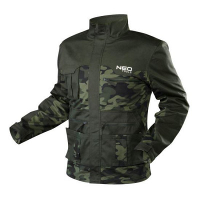 Geaca de lucru, camuflaj, model Camo, marimea XXL/56, NEO GartenVIP DiyLine foto