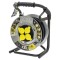 Prelungitor alimentare KEL 3x1,5mm2 4 prize 50m 16A negru