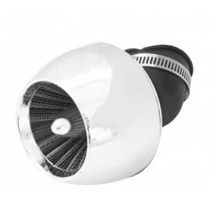 Filtru aer 42mm cu cot - Argintiu