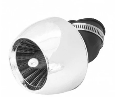 Filtru aer 42mm cu cot - Argintiu foto