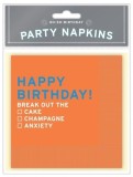 Cumpara ieftin Oh-So-Birthday - Happy Birthday! Napkins | Knock Knock
