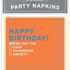 Oh-So-Birthday - Happy Birthday! Napkins | Knock Knock