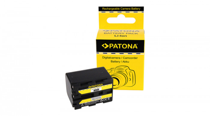 Baterie Li-Ion Sony NP-FM71, NP-QM70, NP-FM70, NP-QM7, CCD-TRV138 2600mAh / 7.2V / 18.7Wh Li-Ion / baterie re&icirc;ncărcabilă - Patona