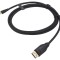 Cablu adaptor DisplayPort USB C aurit 2m