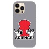 Husa compatibila cu Apple iPhone 14 model Believe in science, Silicon, TPU, Viceversa, Transparent, Carcasa