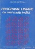 Programe liniare cu mai multi indici (Cerchez)