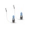 Set de 2 becuri Halogen H3 55W +50% Alb Xenon 12V Carguard