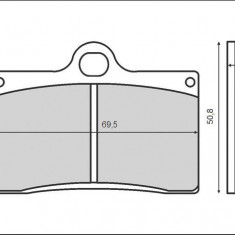 Set placute frana FT3030 - Aprilia RS 250cc - Cagiva Mito 125cc - Ducati Monster - Gas Gas 125-450cc - KTM LC4 - Yamaha TXR 125cc