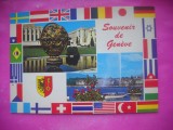 HOPCT 20456 STEAGURILE / DRAPELELE NATIUNILOR- GENEVE / GENEVA -ELVETIA -NECIRCULATA