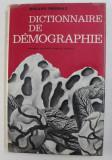 DICTIONNAIRE DE DEMOGRAPHIE par ROLAND PRESSAT , 1979