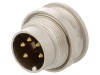 Conector M16 Lumberg tata 5 pini 250V IP40 montare panou tip soclu SGV 50/6