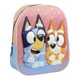 Ghiozdan gradinita Cerda 3D Bluey, 25x31x10cm, 509885