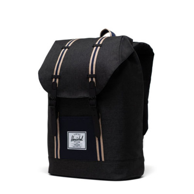 Rucsac Herschel Retreat Crosshatch Negru - Cod 7294539756804 foto