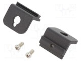 Set prindere aluminiu negru GAINTA
