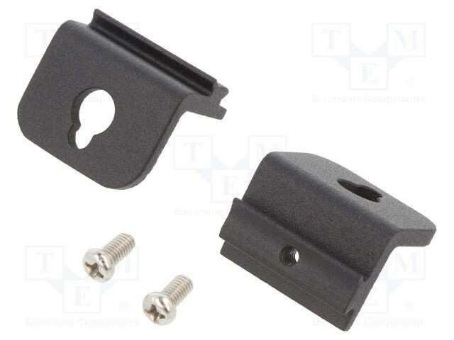 Set prindere aluminiu negru GAINTA