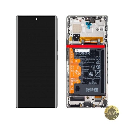 Display cu Touchscreen Motorola Edge 40 Pro cu Rama Negru (Interstellar Black) Swap 5D68C22010 foto