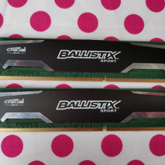 Memorie Ram Crucial Ballistix Sport 16 GB (2 x 8) 1600Mhz DDR3.