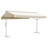Gossi copertina cu structura independenta, crem, 600 x 300 cm