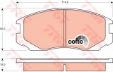 Set placute frana,frana disc MITSUBISHI COLT V (CJ, CP) (1995 - 2003) TRW GDB3046