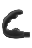 Vibrator Anal Reach Around, Stimulare Prostata, Silicon, Negru, 11 cm