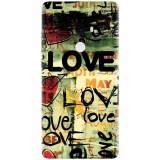 Husa silicon pentru Xiaomi Mi Mix 2, Love Artwork